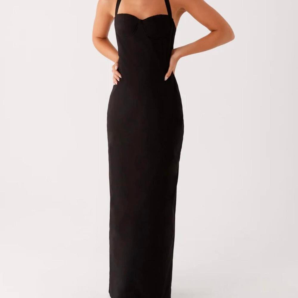 Peppermayo black maxi dress